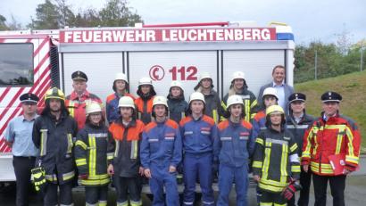 Bild: sl
Die Gruppen legen von Silber bis Gold/grün ihre Prüfung ab. Die jungen Feuerwehrleute absolvieren das Basismodul (Block4).