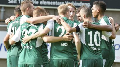 Bild: Ziegler
Dauerjubler: Die DJK Gebenbach feierte beim 1. FC Sand den zehnten Saisonsieg in Serie.