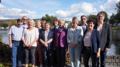Bild: eib
Für den Schülerjahrgang 1953/1954 ging es 1960 in die Schule. Nach 50 Jahren Schulabschluss freuten sich alle über das gemeinsame Treffen.