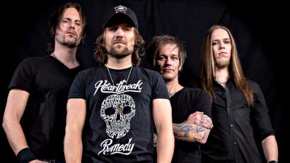Bild: exb
Die Rocker von „The New Roses“ machen am Freitag im Zuge ihrer „One more for the Road“-Tour Station im VAZ in Burglengenfeld.