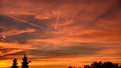 Bild: dob
Abendhimmel über Vohenstrauß.