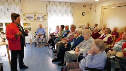 Bild: wbe
"Wie Großmutter kurierte" heißt das Thema für Markusine Guthjahr in der Seniorenaktionswoche.