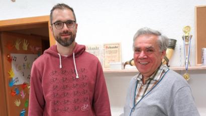 Bild: fvo
Christoph Pausch (links) und Bernhard Unger freuen sich auf die Zusammenarbeit.