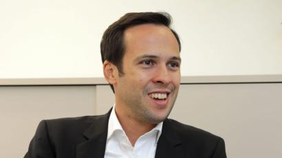 Bild: Wolfgang Steinbacher
FDP-Spitzenkandidat Martin Hagen zu Gast in der AZ.