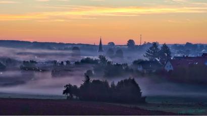Bild: W. Daubner
Nebel am Morgen zaubert eine traumhafte Kulisse.