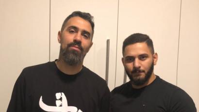 Bild: Privat/exb
Der Rapper und der Regisseur: Bushido und der Altenstädter Can Demirci.