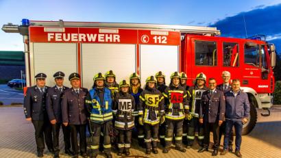 Bild: sml
Die Gruppe im Brandeinsatz: Innerhalb von nur 300 Sekunden waren alle Aufgaben erfolgreich gemeistert.