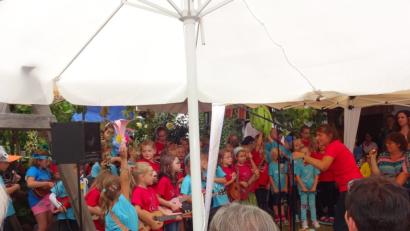 Bild: exb
Beim Einstudieren des Musicals hatten die Kinder viel Spaß.