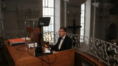 Bild: wro
Thomas Köhler hat bereits an vielen Orgeln musiziert. Seit dem Wallfahrtsjahr 2013 gehört dazu auch die Klais-Orgel in "Maria Hilf".