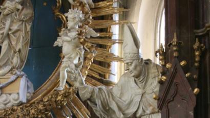 Bild: Rainer Christoph
Die Klosterkirche in Kladruby/Kladrau, gegründet vom schwäbischen Zwiefalten aus, trug ursprünglich das Patronat des Regensburger Heiligen.