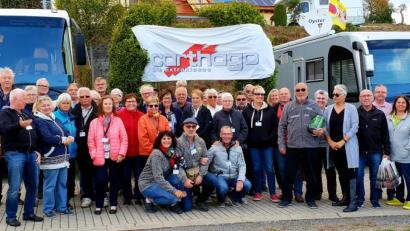 Bild: exb
Die Mitgieder des Carthago-Kreises mit Bürgermeister Roland Grillmeier (Zweiter von rechts).