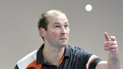 Bild: Ziegler
Routinier Markus Hummel vom TTSC Kümmersbruck ist fast immer ein Garant für Punkte.