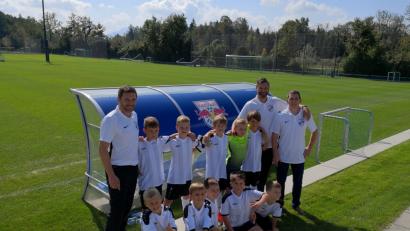 Bild: exb
Die U10 des TSV Kümmersbruck in der Red-Bull-Akademie.