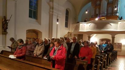 Bild: exb
Auftaktgottesdienst zum Programm 2018/2019 des Kreisverbandes Pegnitz der KAB.