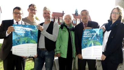 Bild: Hirsch
Die Organisatoren stellten das Programm der Wackersdorfer Kunst- und Kulturwochen vor.