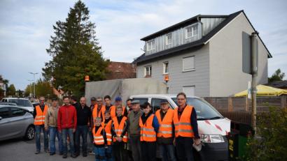 Bild: nag
Die freiwilligen Helfer der Kolpingsfamilie Schnaittenbach.
