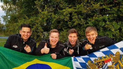 Bild: exb
Brasilien lässt grüßen: Die "Rotzlöffl" treten beim viertgrößten Oktoberfest der Welt auf.