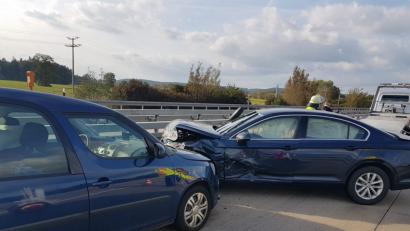 Bild: ast
Ein Unfall ereignete sich zwischen den Anschlussstellen Luhe-Wildenau und Weiden-Süd.