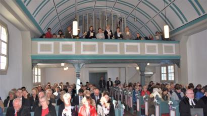 Bild: rgr
Nach einjähriger Generalsanierung wird die evangelische Michaelskirche feierlich wieder eingeweiht.