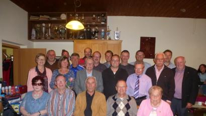 Bild: bk
47 Mitglieder der Siedlergemeinschaft stehen auf der Liste der zu Ehrenden, 18 sind zur Feier gekommen.