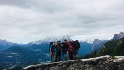 Bild: exb
In Begleitung von Belgiern: Christina Netta lernt viele offene Menschen auf ihrer Reise kennen.