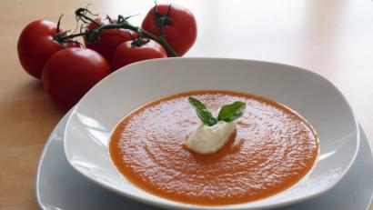 Bild: Gabriele Schönberger
Am besten schmeckt die Suppe, wenn die Tomaten aus dem eigenen Garten kommen.
