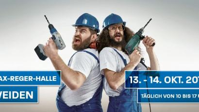 Bild: nt/az
Eine Bau- und Immobilienmesse findet in der Max-Reger-Halle Weiden statt.