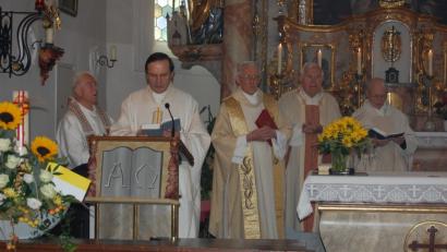 Bild: az
Pfarrer Andreas Renner feiert sein Priesterjubiläum.