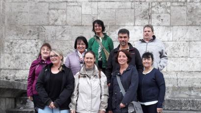 Bild: gi
Sänger des Tröbeser Kirchenchors nehmen am Diözesanen Kirchenchortag des Bistums Regensburg mit Begeisterung teil.