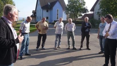 Bild: Kunz
Die Dorfbewohner von Mallersricht wollen einen jährlichen Ausgleich von Tennet für die Bereitstellung ihrer Flächen.