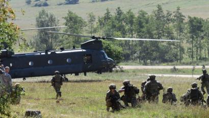 Bild: bö
Das Militärgelände in Hohenfels: Gut gefüllt ist der Terminkalender der US-Army mit Übungsterminen noch für heuer und auch schon für 2019.