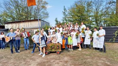 Bild: hai
Lustig geht es zu bei der Wirbenzer Kirwa.