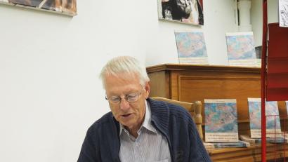 Bild: nad
Geowissenschaftler und Eisenbahn-Kenner Ulrich Stanjek hat aus seinem neuen Werk vorgelesen.