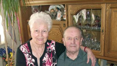Bild: Dobmeier
Seit 60 Jahren glücklich verheiratet sind Walter und Elisabeth Görgner.
