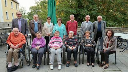 Bild: bsc
Von ehemals 19 Schülerinnen und Schülern waren 13 zum Jahrgangstreffen des Jahrgangs 1943 gekommen.