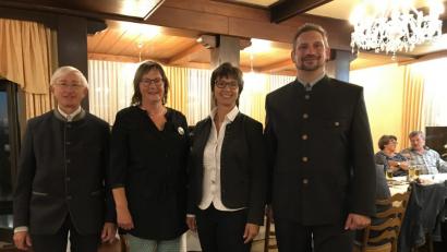 Bild: eig
Die Europaabgeordnete Ulrike Müller (Zweite von rechts) mit FW-Kandidaten aus dem Landkreis: Karl Meier, Gabriela Bäumler und Tobias Groß (von links).