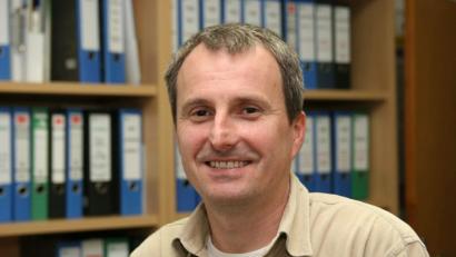 Bild: Ingrid Popp
Der Grüne Klaus Bergmann muss um den Einzug ins Parlament bangen.