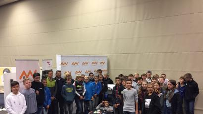 Bild: jzk
Sehr lehrreich ist für die Siebtklässler der Kemnather Realschule der Besuch des Lernlabors an der OTH Amberg.