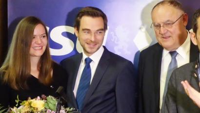 Bild: Josef Wieder
Stephan Oetzinger und Lothar Höher (rechts).