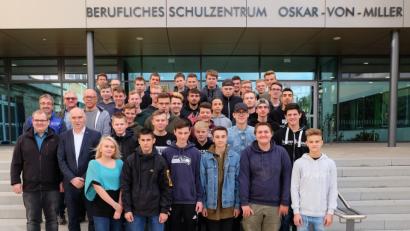 Bild: exb
42 Einsteiger beginnen an der Berufsschule ihre Ausbildung im Bereich Sanitär, Heizung und Klimatechnik.