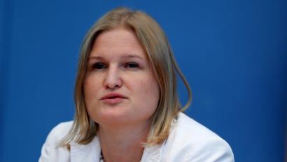 Bild: Jens Büttner/dpa
Katrin Ebner-Steiner, stellvertretende Landesvorsitzende der AfD in Bayern.