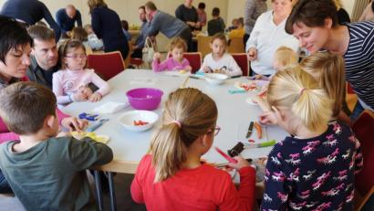 Bild: ohr
Das Kinderkirche -Team servierte zum Abschluss eine Suppe.