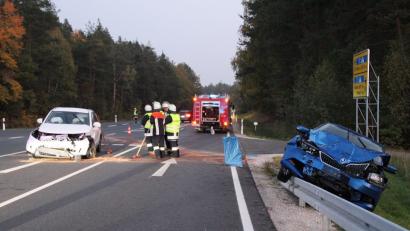 Bild: jma
Verkehrsunfall mit zwei Verletzten an der B 470