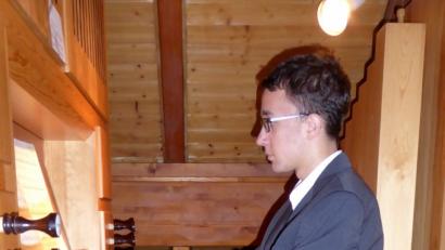 Bild: fsb
Organist Florian Schieder.