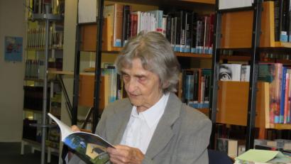 Bild: ubb
Zum Titel "Glocken der Heimat" verlas Ruth Würner das Gedicht, das sie dabei inspiriert habe.