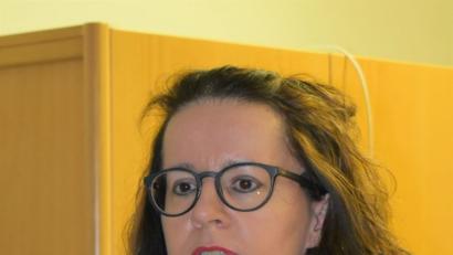 Bild: rgr
Dr. Barbara Scharnagl referiert im Jugendheim über die Traditionelle Chinesische Medizin.