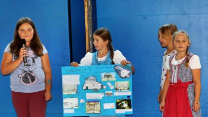 Bild: ds
Die Sehenswürdigkeiten von Bayern stellte die vierte Klasse vor.