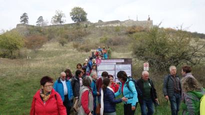 Bild: ms
Auf dem Schlossberg in Waldeck.