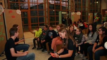 Bild: wro
Mitbestimmen, Vorschläge machen - die Jugendlichen ziehen begeistert mit.