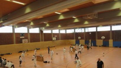 Bild: exb
Es gab jede Menge Duelle beim „Oberpfälzer Fechtertag“. 	Bild: exb